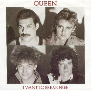 Queen – I Want To Break Free (7", 45 RPM) 1984 Europe