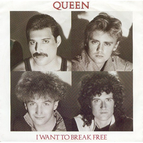 Queen – I Want To Break Free (7", 45 RPM) 1984 Europe