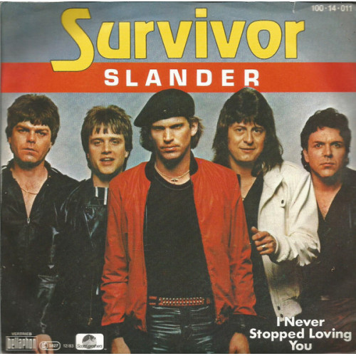 Survivor – Slander (7", 45 RPM) 1983 Germany Survivor – Slander (7", 45 RPM) 1983 Germany
