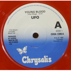 UFO – Young Blood (7", 45 RPM) 1980 UK