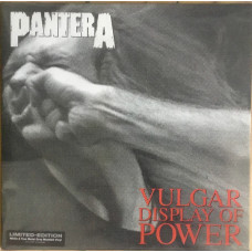 Pantera – Vulgar Display Of Power (LP)White & True Metal Grey Marbled