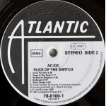 AC/DC – Flick Of The Switch (LP) 1983 Germany AC/DC – Flick Of The Switch (LP) 1983 Germany
