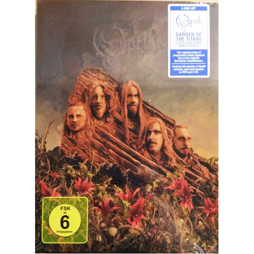 Opeth – Garden Of The Titans (Opeth Live At Red Rocks Amphitheatre) (Blu-Ray + 2 X CD) 2018 Avrupa, SIFIR