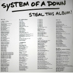 System Of A Down – Steal This Album! (2 LP)