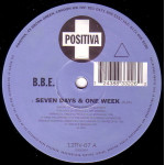 B.B.E. – Seven Days & One Week (Single) UK 1996