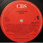 Jennifer Rush – Movin' [ LP, Album ] 1985 Germany