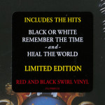 Michael Jackson – Dangerous (2 LP) Coloured Red & Black Swirl