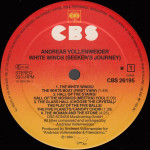 Andreas Vollenweider – White Winds (LP) 1984 Germany