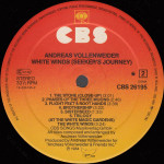 Andreas Vollenweider – White Winds (LP) 1984 Germany