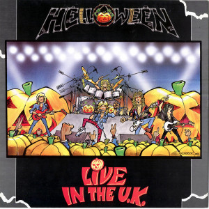Helloween – Live In The U.K. [ LP, Album ] 1989 Europe