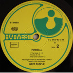 Deep Purple – Fireball [ LP, Album ] 1971 Germany