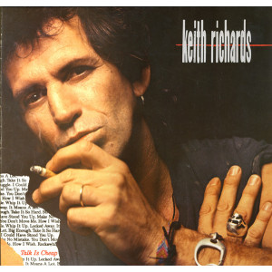 Keith Richards – Talk Is Cheap (LP, Album) 1988 Europe