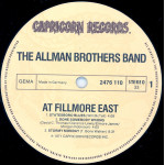 Allman Brothers Band – The Allman Brothers Band At Fillmore East [ 2 x LP, Album ] Germany