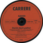 Saxon – Denim And Leather [ LP, Album ] 1981 Germany