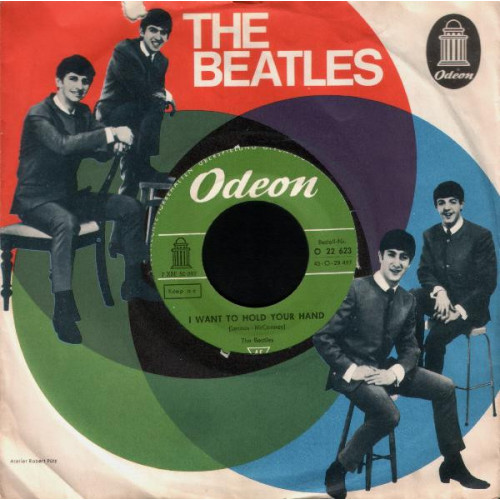 The Beatles ‎– I Want To Hold Your Hand [ 45 RPM, Single ] 1963 Germany