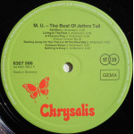 Jethro Tull – M.U. - The Best Of Jethro Tull [ LP, Compilation ] 1976 Germany