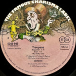 Genesis – Trespass (LP, Album) 1972 Germany