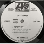 Yes – Relayer [ LP, Album ] 1974 Germany
