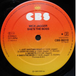 Mick Jagger – She's The Boss [ LP, Album ] 1985 Europe