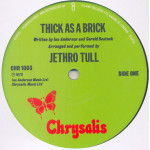 Jethro Tull – Thick As A Brick [ LP, Album ] 1972 UK