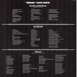 David Bowie – Heroes (LP) 