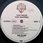 Van Halen – Fair Warning [ LP, Album ] 1981 Germany