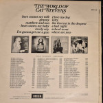 Cat Stevens – The World Of Cat Stevens (LP) 1970 Germany