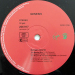 Genesis – Nursery Cryme (LP, Album) 1985 Europe
