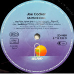 Joe Cocker – Sheffield Steel (LP) 1982 Europe