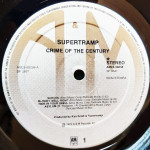 Supertramp – Crime Of The Century (LP) 1974 Europe