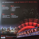 Joe Bonamassa – Live At Radio City Music Hall (Sıfır Plak) 2015 EU 2xLP