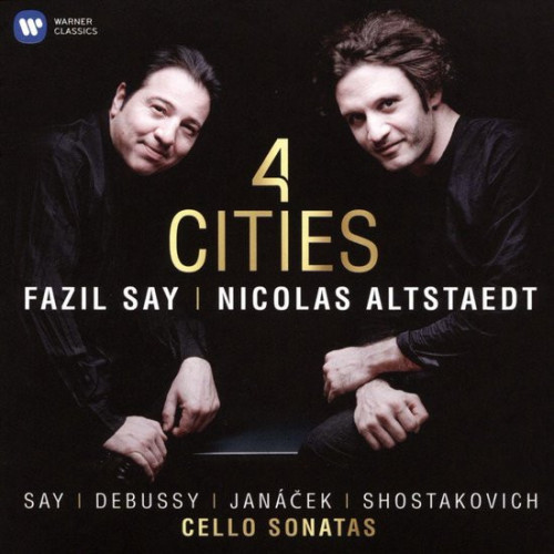 Fazıl Say, Nicolas Altstaedt – Four Cities (CD, Album) 2017 Europe, SIFIR Fazıl Say, Nicolas Altstaedt – Four Cities (CD, Album) 2017 Europe, SIFIR