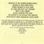 Ozzy Osbourne – Bark At The Moon [ CD, Album ] 1988 UK