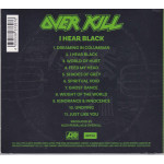 Overkill – I Hear Black (CD, Album) 2024 Europe | SIFIR
