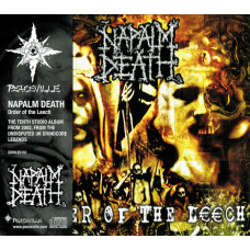 Napalm Death – Order Of The Leech (CD) Sıfır 2018 UK