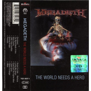 Megadeth – The World Needs A Hero (MC) 2001 SIFIR KASET