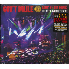 Gov't Mule – Bring On The Music | Live At The Capitol Theatre [ 2 x CD + 2 x DVD-Video ] 2019 Europe