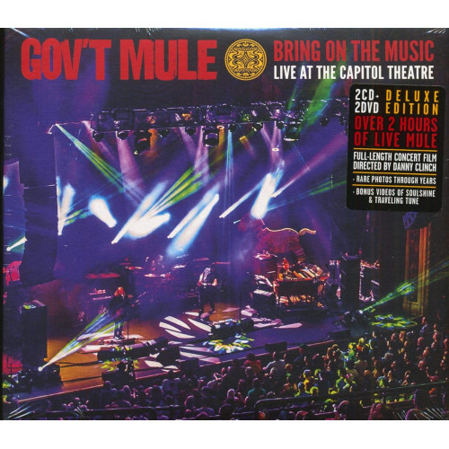 Gov't Mule – Bring On The Music | Live At The Capitol Theatre [ 2 x CD + 2 x DVD-Video ] 2019 Europe
