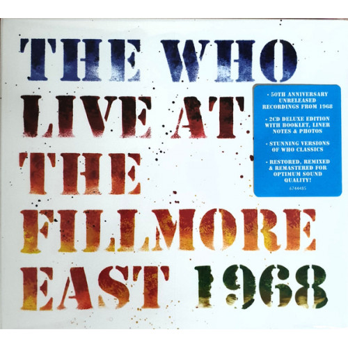 The Who – Live At The Fillmore East 1968 (2 CD) The Who – Live At The Fillmore East 1968 (2 CD)