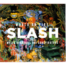 Slash Featuring Myles Kennedy & The Conspirators – World On Fire (Gatefold / CD) 2014 Europe
