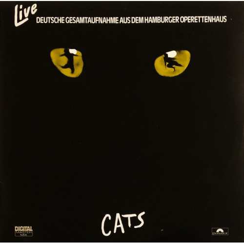 Andrew Lloyd Webber – Cats Live - Deutsche Gesamtaufnahme Aus Dem Hamburger Operettenhaus (2 LP)
