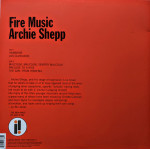 Archie Shepp – Fire Music (Sıfır) 2019 LP
