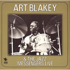 Art Blakey & The Jazz Messengers – Live (Plak) US 1981 Amerikan Baskı 
