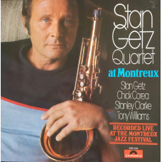 Stan Getz Quartet ‎– At Montreux (Plak) 1977 Alman Baskı