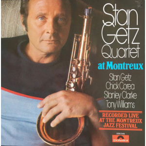 Stan Getz Quartet ‎– At Montreux (Plak) 1977 Alman Baskı