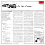 The Kenny Clarke Francy Boland Big Band – At Her Majesty's Pleasure.... (LP) 1971 UK