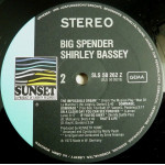 Shirley Bassey – Big Spender (LP) 1973 Germany
