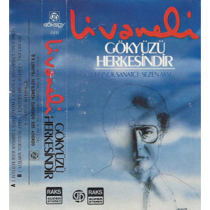 Zülfü Livaneli – Gökyüzü Herkesindir (Kaset) 1989 Türkiye