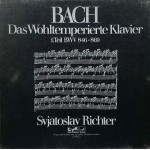 Bach, Svjatoslav Richter – Das Wohltemperierte Klavier 1. Teil BWV 846-869 (2 LP Box Set) 1970 Germany
