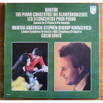 Bartok - Martha Argerich, Stephen Bishop Kovacevich, London Symphony Orchestra, BBC Symphony Orchestra, Sir Colin Davis - The Piano Concertos -Sonata For 2 Pianos and Percussion (2LP) 1976 Europe